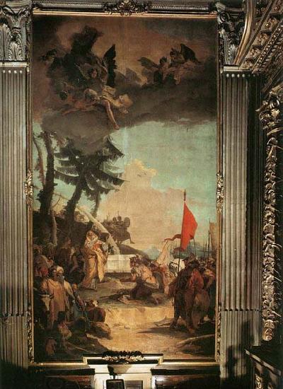 Giovanni Battista Tiepolo The Sacrifice of Melchizedek oil painting picture